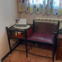 میز تلفن سنگین فلزی وشیک وبادوام