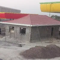 سقف سبک شیروانی آردواز آلاچیق سوله سایبان