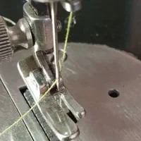 چرخ خیاطی سوخته فکر کنم