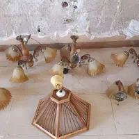 فروش لوستر و کمد چوبی