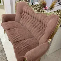 مبلمان سلطنتی(استیل)،۹نفره|مبلمان خانگی و میز عسلی|تهران, پونک|دیوار