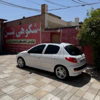 پژو ۲۰۷ سفید|خودرو سواری و وانت|دزفول, |دیوار
