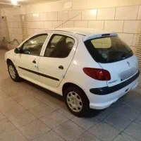 پژو۲۰۶ مدل ۹۵ تیپ ۲بی رنگ در حدصفر