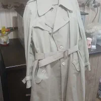 پالتووبارانی کرم خارجی سایز بزرگ