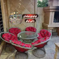 میز صندلی باغی/ مدل بامبو / ارسال فوری|صندلی و نیمکت|کوهسار (البرز), |دیوار