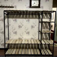 رگال لباس چوب و فلز