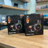 هدست گیمینگ AULA S608 صدای فراگیر 7.1 RGB
