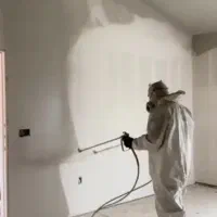 نقاشی  ساختمان با دستگاه ایرلس متل قو