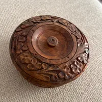 ظروف‌ چوبی دست ساز هندی نو|ظروف سرو و پذیرایی|اصفهان, بهارستان|دیوار