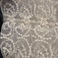 پرده توری پذیرایی با 2 عدد اشانتیون|پرده، رانر، رومیزی|کرج, شهرک فهمیده|دیوار