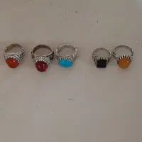 انگشتر نقره ساعت و چاقو|زیورآلات و اکسسوری|بهار, |دیوار