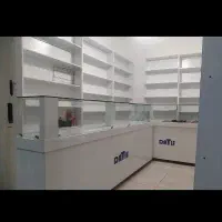 قفسه و پیشخوان mdf|کتابخانه، شلف، قفسه‌های دیواری|کرمانشاه, |دیوار