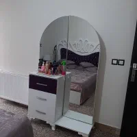 تخت دونفره ام دی اف درجه یک|تخت و سرویس خواب|حویق, |دیوار