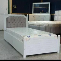 تخت بغل فلزی دوطبقه و تک طبقه|تخت و سرویس خواب|قزوین, |دیوار