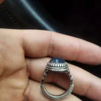 انگشتر نقره سنگ شجر
