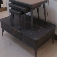 میز جلو مبلی ۴ تیکه ارسال رایگان پرداخت درب منزل|مبلمان خانگی و میز عسلی|چناران, |دیوار