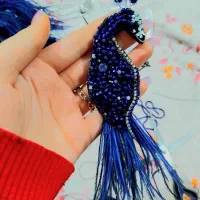 سنجاق سینه جواهر دوزی شده