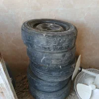 رینگ پژویی دور ۱۴ درحد خشک صحیح و سالم|قطعات یدکی و لوازم جانبی|خاش, |دیوار