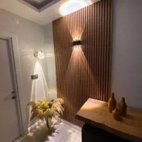 کناف لاین نوری قاب بندی تی وی وال کابینت