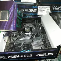 مادربردASUS H310M سی پیو اینتل+باکس فنCore i5-8400|قطعات و لوازم جانبی رایانه|تهران, فدک|دیوار