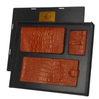 ست سه تیکه چرم عطارد کاملا نو