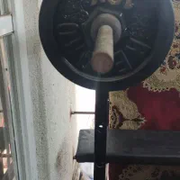 میز و میله هالتر وزنه ۵ دو عدد ۱۰ دو عدد ۱۵ دو عدد|تجهیزات ورزشی|لاهیجان, بازکیاگوراب|دیوار
