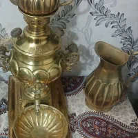 ست سماور برنجی اصلی