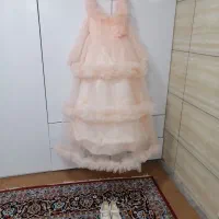 فروش لباس تور بچه گانه صورتی