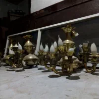 لوسترهشت شاخه|لوستر و چراغ آویز|همدان, |دیوار