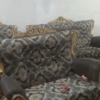 مبل سلطنتی 7 نفره با ساعت|مبلمان خانگی و میز عسلی|نسیمشهر, |دیوار