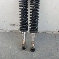 چرخ عقب و کمک عقب جلو موتور تخت|قطعات یدکی و لوازم جانبی|سنندج, |دیوار