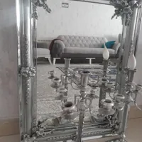 آینه شمعدان|آینه|باقرشهر, |دیوار