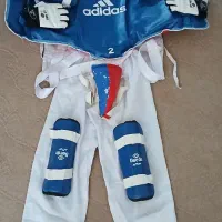 ست کامل وسایل و لباس تکواندو