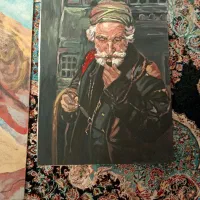 تابلو رنگ روغن و تابلو ماسه رنگی