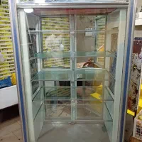 یخچال فروشگاهی ۲ درب ۲ طرف شیشه