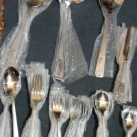 سرویس قاشق و چنگال هخامنشی|ظروف سرو و پذیرایی|فلاورجان, |دیوار