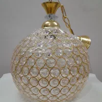 لوسترتک شعله کریستالی طلایی