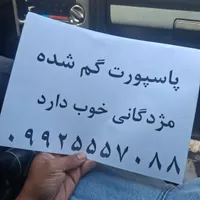 پاسپورت گم شده