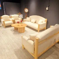 سرویس مبل ژورنالی با ناهارخوری (آماده تحویل)