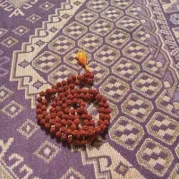 تسبیح. رودراکشا. چوبی. وزیبا. نو|کلکسیون اشیاء عتیقه|سمیرم, |دیوار