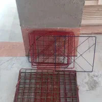 مشبک فلزی جهت قفسه کتاب یا دکور