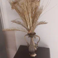 گلدان برنز و گل|گل مصنوعی|تهران, تهران‌نو|دیوار