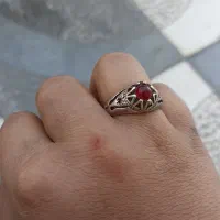 انگشتر مردانه یاقوت سرخ