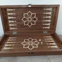 تخته نرد شطرنج روکش چوب گردو|اسباب‌‌بازی|تهران, طیب|دیوار