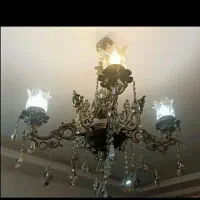 لوستر سه ِشاخه لاله قلم سیاه