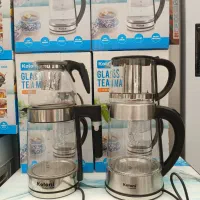 چایساز کلونی روهمی پیرکس نور LEDچراغ گارانتی ارسال|سماور، چای‌ساز، قهوه‌ساز|مشهد, طلاب|دیوار