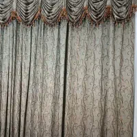 پرده سلطنتی بسیار خوشرنگ وزیبا|پرده، رانر، رومیزی|مرودشت, تامین اجتماعی|دیوار