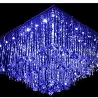 لوستر  ال ای دی کنترلی همراه با رقص نور|لوستر و چراغ آویز|اصفهان, بهارستان|دیوار