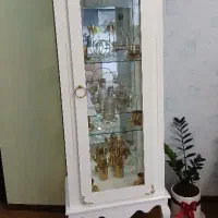 مینی بوفه سفید طلایی