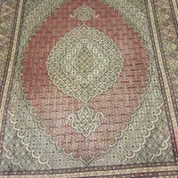 جفت قالیچه ماهی تبریز،رنگ خاص وکمیاب‌۵۰رج|فرش|کرج, کوی امامیه|دیوار